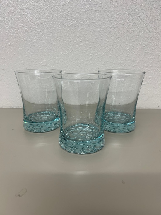 Libbey Other - Vgt Libbey Hob Nob ice blue double old fashioned glasses
